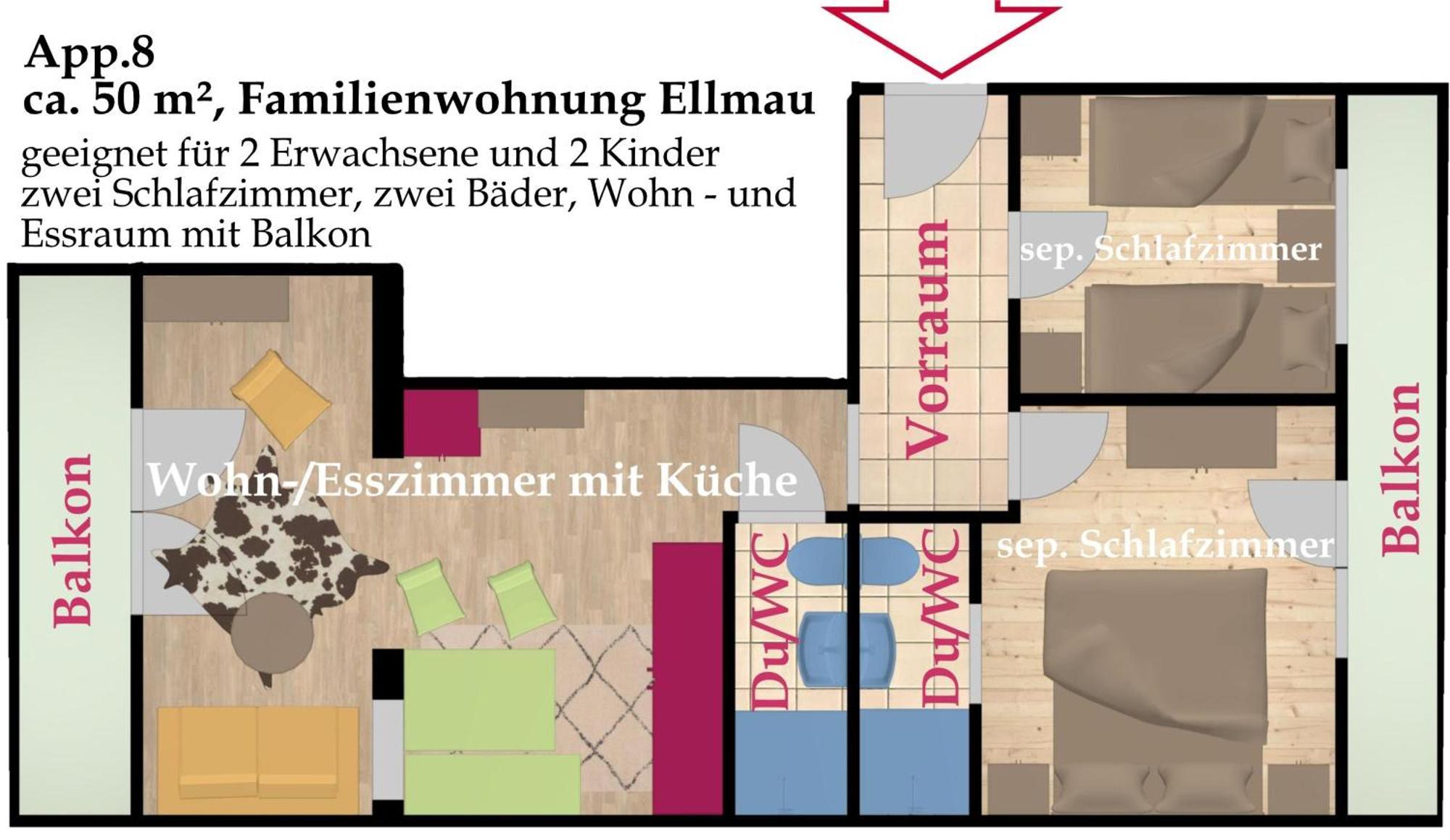 Kaiserapart Ellmau Zentrum Exterior foto